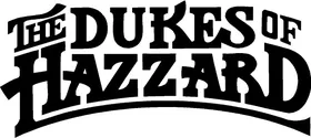 Dukes of Hazzard Decal / Sticker 02