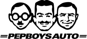 Pep Boys Decal / Sticker 02