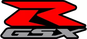 Black, Red and Silver GSXR Decal / Sticker