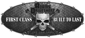 Adams Driveshaft Grayscale Decal / Sticker 05