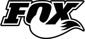 Fox Shox Decal / Sticker 15