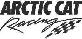 Arctic Cat Racing 01 Decal / Sticker