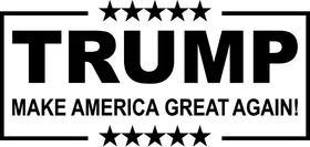 TRUMP Decal / Sticker 02