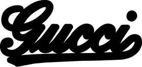 Bold Gucci Script Decal / Sticker 10