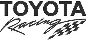 Toyota Racing Decal / Sticker 03