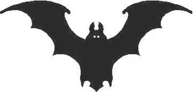 Bat 01 Decal / Sticker