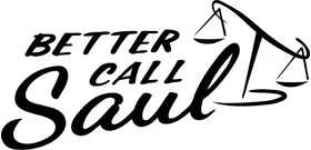 Better Call Saul Decal / Sticker 02