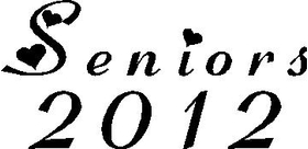 Seniors 2012 Decal / Sticker