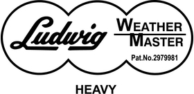 Ludwig Weather Master Decal / Sticker 04