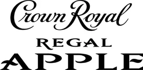 Crown Royal Regal Apple Decal / Sticker 03