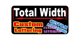 Custom text font Vinyl Decal-Lettering-Buy 1 Get 1 Free READ DESCRIPTION  