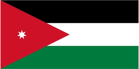 Jordan Flag Decal / Sticker