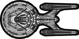 Star Trek Enterprise Decal / Sticker