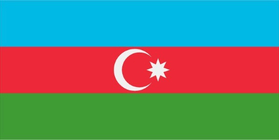 Azerbaijan Flag Decal / Sticker 01