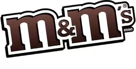 M&M Lettering Decal / Sticker 68