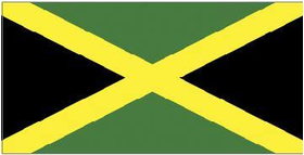 Jamaica Flag Decal / Sticker 02