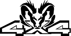 Z 4x4 Ram Decal / Sticker 33