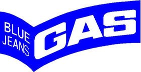 Gas Blue Jeans Decal / Sticker 01