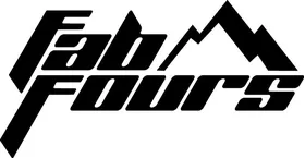 Fab Fours Decal / Sticker 02