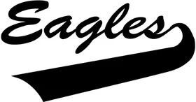 Eagles Mascot Decal / Sticker