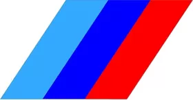 BMW M Stripes Decal / Sticker 42