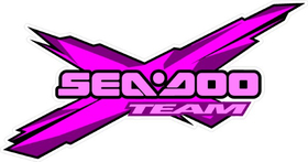 Pink Team Sea-Doo Decal / Sticker 29