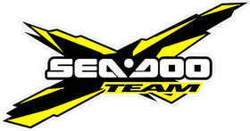 Yellow Team Sea-Doo Decal / Sticker 30