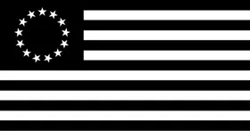 Betsy Ross American Flag Decal / Sticker 127