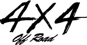 Z 4x4 Off Road Decal / Sticker