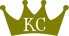 Kansas City Baseball Crown Decal / Sticker 06