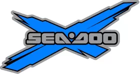 Blue Sea-Doo Decal / Sticker 31