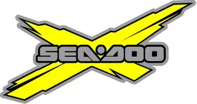 Yellow Sea-Doo Decal / Sticker 32