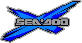 Blue Sea-Doo Decal / Sticker 41