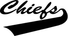 Chiefs Mascot Decal / Sticker