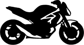 Ducati Monster Outline Decal / Sticker 01