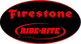 Firestone Ride-Rite Decal / Sticker 06