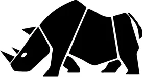 Rhino Decal / Sticker 04