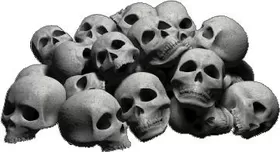 Skull Pile Decal / Sticker