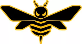 Bee Decal / Sticker 06