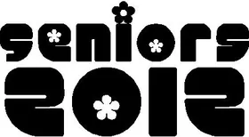 Seniors 2012 Decal / Sticker