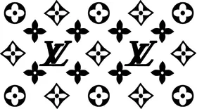 Louis Vuitton Pattern Decal / Sticker 06