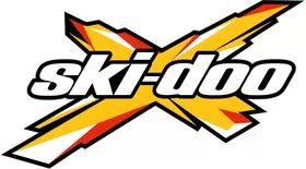 Retro Ski-Doo X Decal / Sticker 22