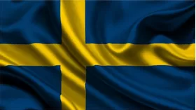 Sweden Flag Decal / Sticker 04