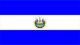 El Salvador Flag Decal / Sticker 01