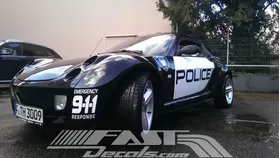 Barricade Police Shield Decal / Sticker