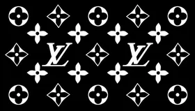 Louis Vuitton Pattern Decal / Sticker 05