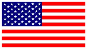 American Flag Decal / Sticker 24