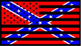 Confederate American Flag Decal / Sticker 11