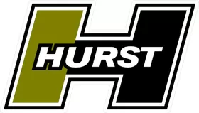 Black and Gold Hurst Decal / Sticker 10