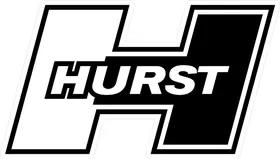 Black and White Hurst Decal / Sticker 11